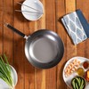JOYCE CHEN Professional Series 12-Inch Carbon Steel Stir Fry Pan