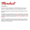 Marshall Instruments LB00015 Liquid Filled Fuel Pressure Gauge