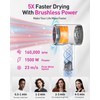 High-Speed Hair Dryer, 160,000 RPM Brushless Motor for Ultra-Fast Drying,500M