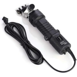 ele ELEOPTION Electric Sheep Shears 110V 450W Heavy Duty Pet Grooming Goat Clippers, Farm Animal Shave Tool with 13 Straight Tooth Shear Blades 6 Adjustable Speed for Sheep Animal Wool(Ship from US)