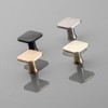 GTV - Piazza Knob Matt Black 30 x 30 mm