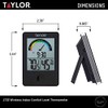 Taylor Precision Products 1732 Taylor Digital Indoor Comfort Level Thermometer