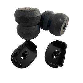 BST BSSP FR250SDG Rear Suspension Bump Stops, Performance Enhancement System for 2011-2016 Ford F-250 Super Duty 2WD/4WD Truck Pickup Rear Suspension Helper Springs Kit