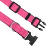 PWOD Reflective Dog Collar, Adjustable Soft Neoprene Padded Nylon Pet