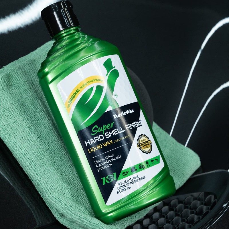 Turtle Wax T-123R Super Hard Shell Liquid Car Wax -