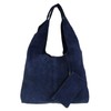 Girly Handbags Womens Genuine Italian Suede Leather Tote Shoulder Bag