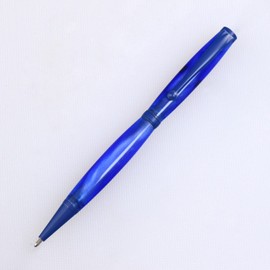 Legacy Woodturning, Fancy Pen Kit - Blue Enamel, 10 Pack