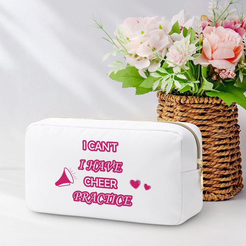 Inspirational Cheer Gifts Cheer Practice Makeup Bag Encouragement Gift for