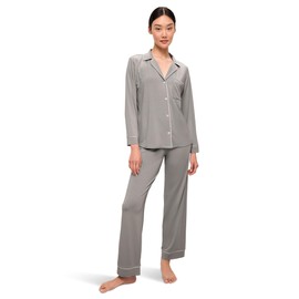 Eberjey Womens Gisele - PJ Set Moonlight/Ivory X-Large, Inseam: 30.5