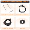 12030-5A2-A01 Engine Valve Cover Gasket Set Kit, Compatible with Honda