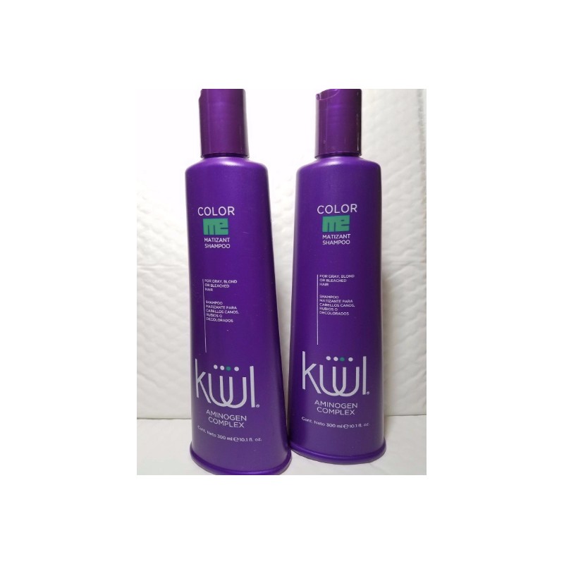 2 KUUL AMINOGEN COLOR ME MATIZANT SHAMPOO FOR GRAY BLOND