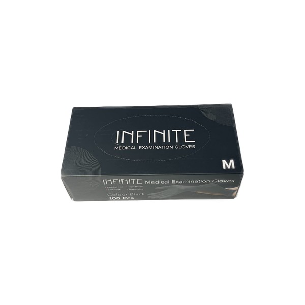 Infinite Black nitrile gloves (EXTRA LARGE)