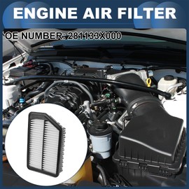 INFINAUTO Motorluftfilter Motorluftfilter Nr.281133X000 für Hyundai Elantra 1.8L 2.0L 2011-2016 Langzeit
