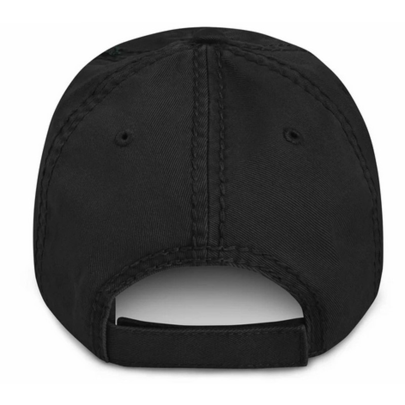 MTN TOOL Half Life Distressed Dad Hat Black