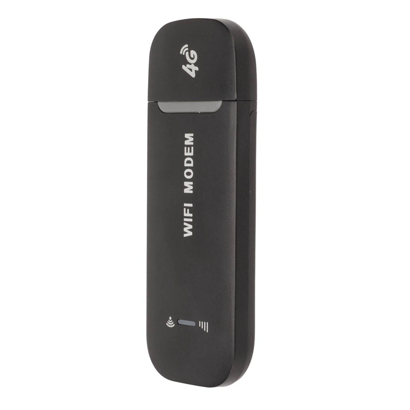 4G WiFi Router Black Up to 10 Users Stable Easy