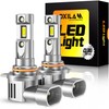 OXILAM 9012 LED Bulb, HIR2 Bulbs, 900% Ultra-Bright, 5 Min
