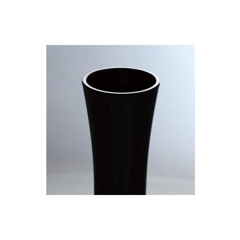 FOYER 2300120BK Unbreakable Vase, Flower Base, Polycarbonate, Stylish, Height 7.5