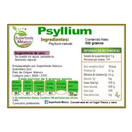 Psyllium Plantago 500 Gramos