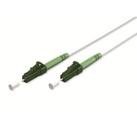 goobay 59586 Fibre Optic Cable (FTTH) / Singlemode (OS2) Simplex / LC APC (8°) Male to LC-APC (8°) Male/Light Wave Cable / 3 m