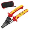CRIPOP Insulated Wire Stripper and Cutter with Tool Storage Case,