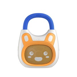 alilo Pocket Bunny Portable Kids Music Player, Musical Toys for Toddlers, Preloaded 120+ Stories/Music/Lullabies/White Noise,High Fidelity Sound Travel Bluetooth Speaker (with Strap and Ring)