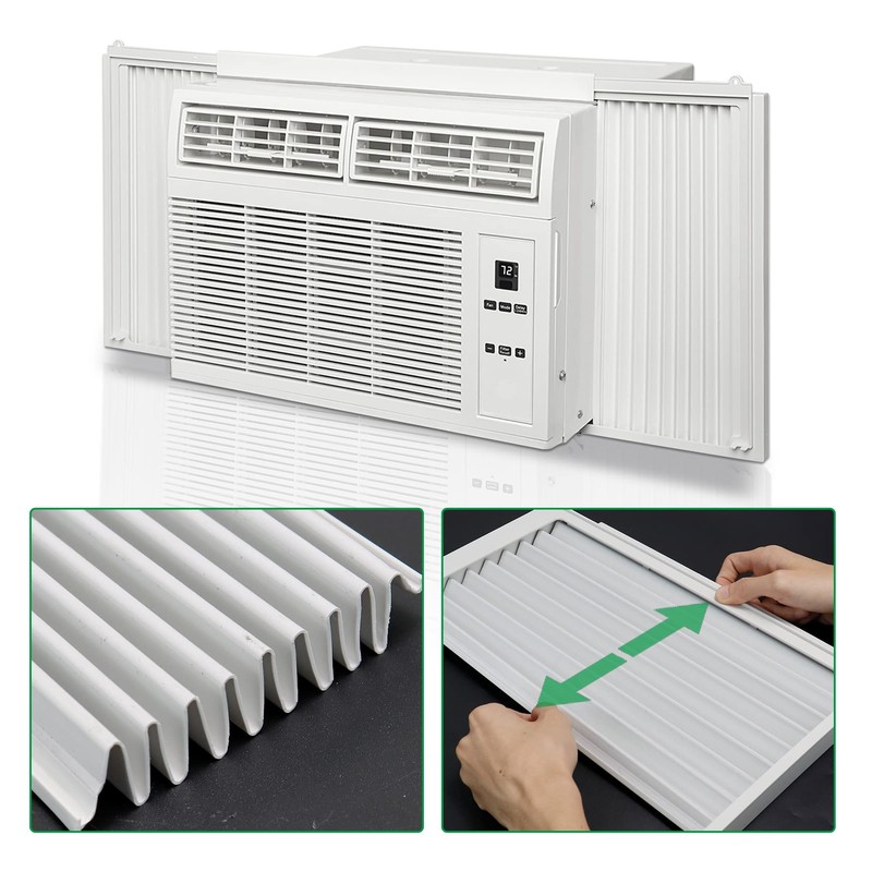 Forestchill Window Air Conditioner Side Panel with frame, Room AC