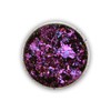 Magic Nail Art Flakes, Chrome Look Nail Art - Pink/Purple