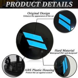 4PCS 63mm=2.5 inch Slash Wheel Center Cap Covers Fit for Dodge Charger Durango Dart 2015 2016-2020 Jeep/Chrysler Hubcaps Trim