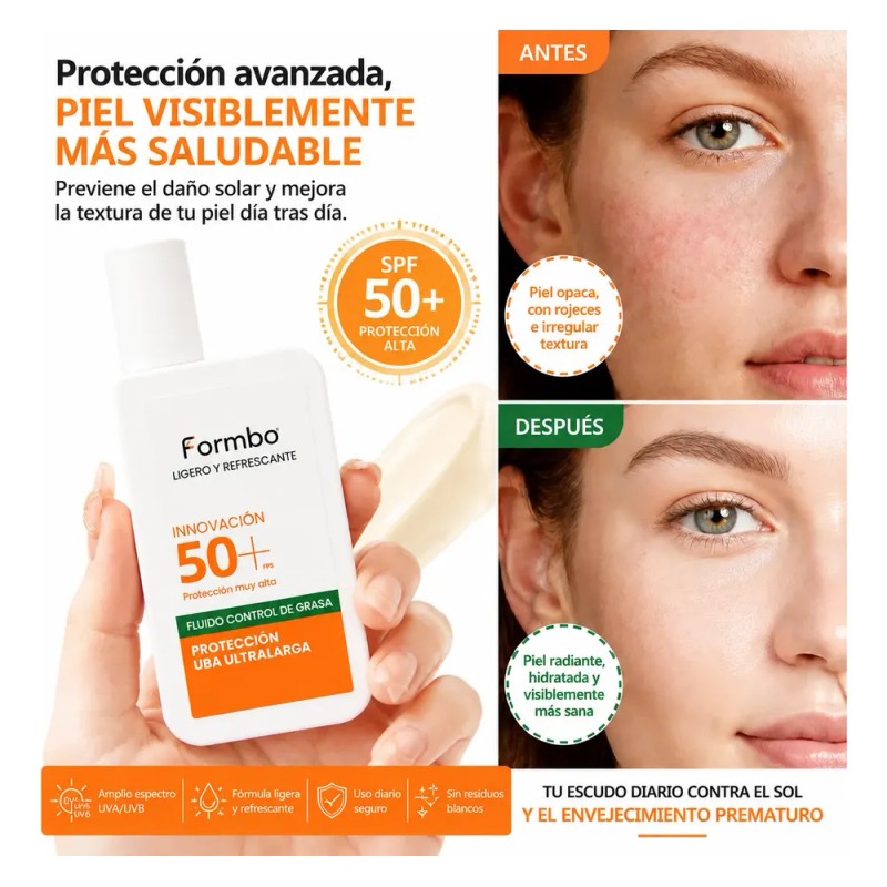 Crema Solar Hidratante Nutritiva Formbo Spf 50+ 50 Ml