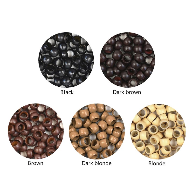 3.0mm 200 Pcs Nano Beads Micro Links Copper Nano Rings