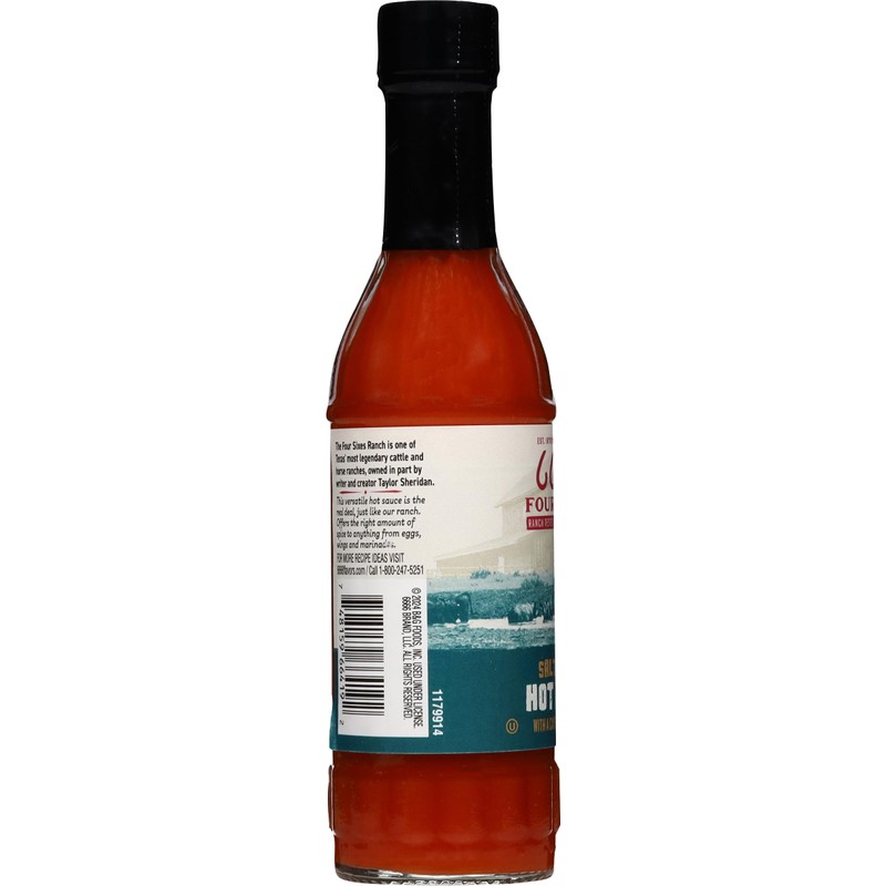 6666 Four Sixes Salt Creek Hot Sauce, 6 Ounce
