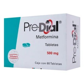 Predial Tabletas 500 Mg, 60 Tabletas
