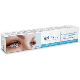 Bálsamo desmaquillante para ojos y labios limpiador protector tonificante hidratante.