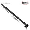 Cable Ties Black 200 x 2.5 mm UV Resistant Adjustable