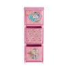 Nickelodeon JoJo Siwa 3-Tier Fabric Storage Organizer with Unicorn Design
