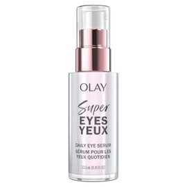 Olay Olay Super Eye Daily Serum with Vitamin C, Caffeine, Aloe Vera, Niacinamide, and Amino Peptide, 5-in-1 Eye Serum, 13.5 mL