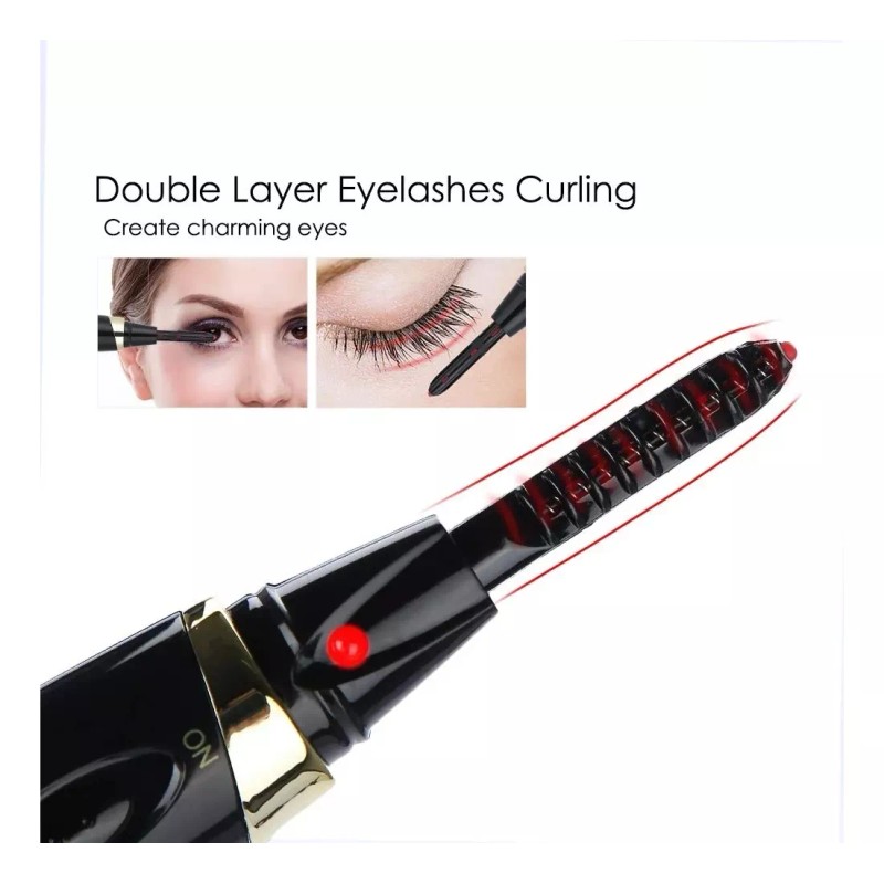 First SunN Enchinador Eléctrico Rizador De Pestañas Térmico Batería