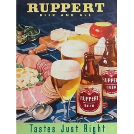 Ruppert Beer & Ale of New York City NEW METAL SIGN: 9x12 Ships Free