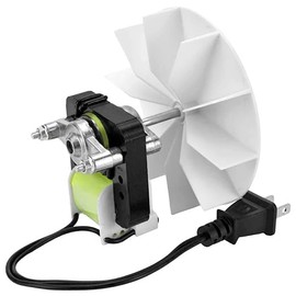 MEGAttA Universal Bathroom Vent Fan Motor Replacement Kit SM550 - Compatible with Nutone Broan 50 CFM 120V 3000 RPM – Replace C01575, 65100, EM550, EM750, and More