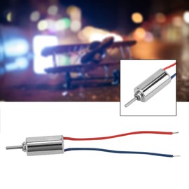 5pcs DC 4.5V 32250RPM Miniature Coreless Motor, Hollow Shell Motor, Mini Size, Greeting Card Drive Motor, 4mm x 8mm, Low Noise, Low Power Consumption for Model Aircraft