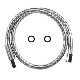 XIUBE, Commercial Pre Rinse Sprayer Hose Replacement Kit for Kitchen Dish Sink Faucet, 60 Inch Flexible Stainless Commercial Pre Rinse Kitchen Faucet Hose Parts