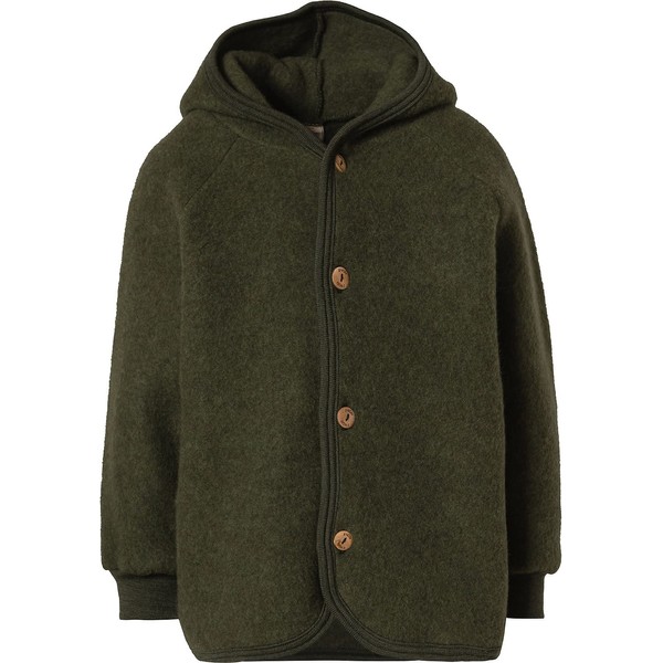 Engel Wool Fleece Baby Jacket with Hood (Babyjacke Fleece Schurwolle)