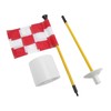 Golf Pin Flag Hole Cup Set for Mini Putting Green
