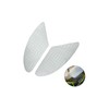 Samcos Motorcycle Tank Pad Black/Transparent Left and Right Set Knee