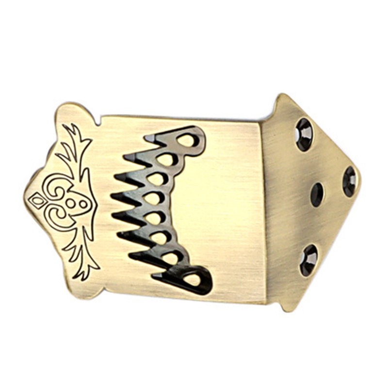 Mandolin Guitar Tailpiece Replacement 8 String Metal Mandolin Tailpiece for