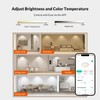 LEPOWER-TEC Smart Recessed Lighting 6 Inch 4 Pack, 2.4GHz Network