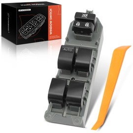 A-Premium Master Power Window Switch Compatible with Toyota Camry 2007-2017, Highlander 2008-2013, Prius C 2012-2019, Replace# 8482006060, 8482006061