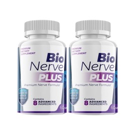Bionerve 2-Pack BioNerve Plus, Premium Nerve Formula, Bio Nerve Plus (120 Capsules)