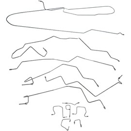 Dorman 919-199 Stainless Steel Brake Line Kit Compatible with Select Dodge Models (OE FIX)