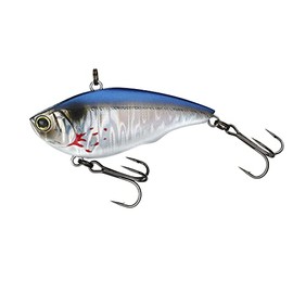 Yo-Zuri R1423-MBSH: Rattl'N Vibe One Knock (S) 65Mm 2-1/2", Metallic Bleeding Shad